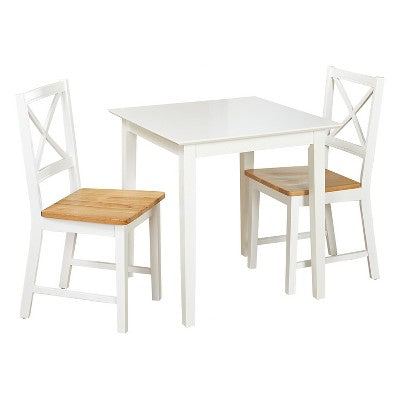 3pc Cross Back Dining Set - Buylateral