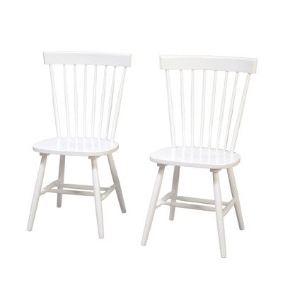 5pc Kale Pedestal Dining Set - White - Buylateral