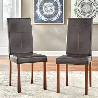 3pc Newark Parson Dining Set Espresso - Buylateral