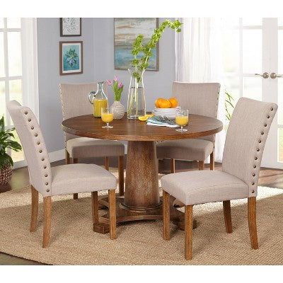 Set Of 2 Atwood Dining Chairs Driftwood - Buylateral