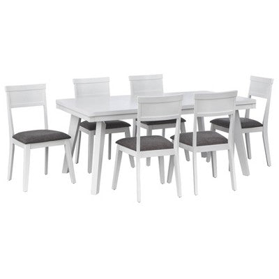 7pc Berea Rectangular Dining Set - Buylateral