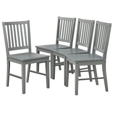 Set Of 4 Contemporary Shaker Dining Chairs - Buylateral