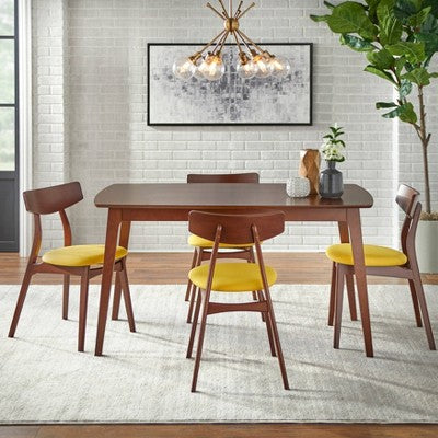 Archer Rectangular Dining Table Walnut - Buylateral