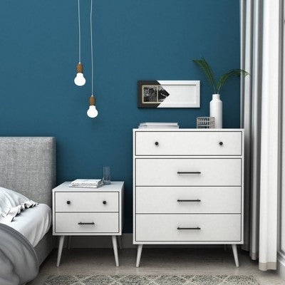 Maylis 4 Drawer Dresser Mellow White - Buylateral