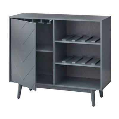  Vivian Mid-Century Modern Wine Buffet - Buylateral