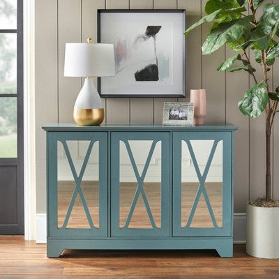  Reflections Side Board Buffet Servers With Mirror - Buylateral