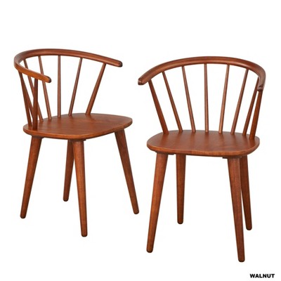  Set Of 2 Florence Contemporary Windsor Dining Chairs - Buylateral