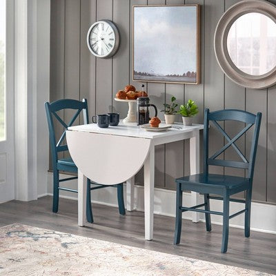  3pc Tiffany Extendable Dining Table Set - Buylateral