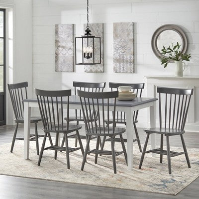  7pc Vida Rectangular Dining Set - Buylateral