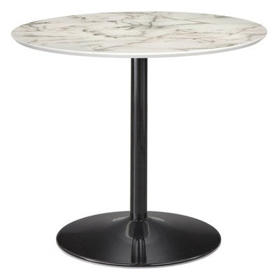  Hillboro Round Dining Table Metal Base - Buylateral