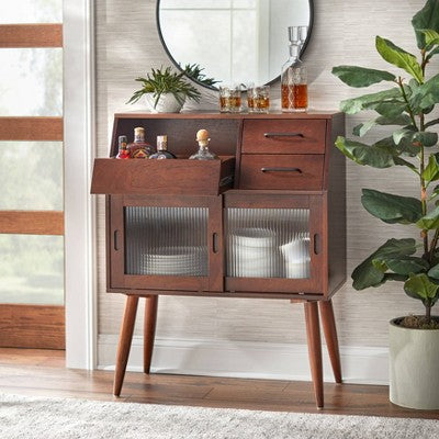  Taymour Mid-Century Buffet Walnut - Buylateral