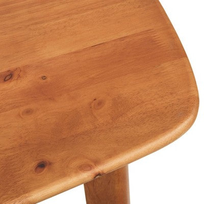  Nettie Mid-Century Modern Rectangular Dining Table Walnut Finish - Buylateral