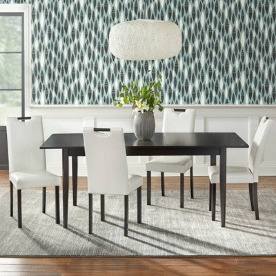  Tilo Butterfly Extendable Dining Table Dark Brown - Buylateral