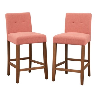  24" Set Of 2 Crawford Counter Height Barstools - Buylateral