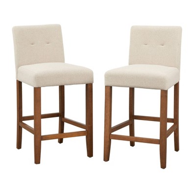  24" Set Of 2 Crawford Counter Height Barstools - Buylateral