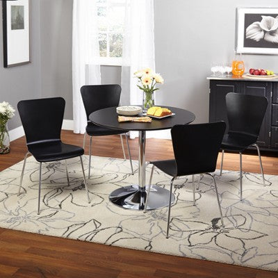  5pc Hillboro Dining Set - Black - Buylateral