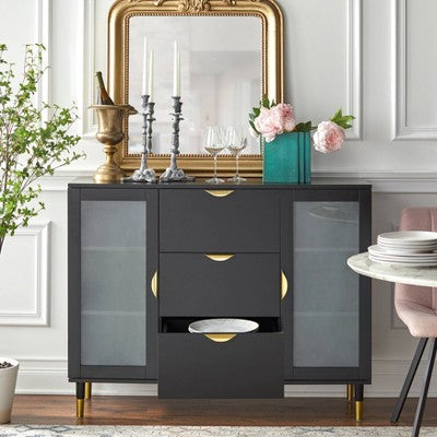  Kragen Sideboard Black - Buylateral