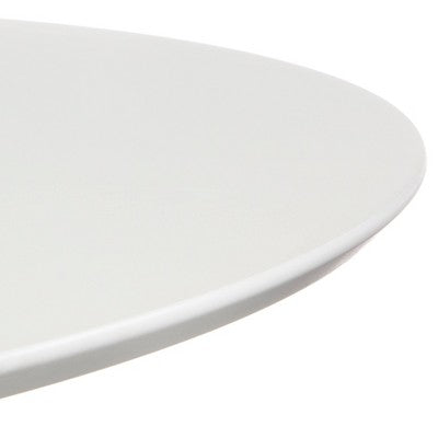  Marsai Round Dining Table White/Gold - Buylateral