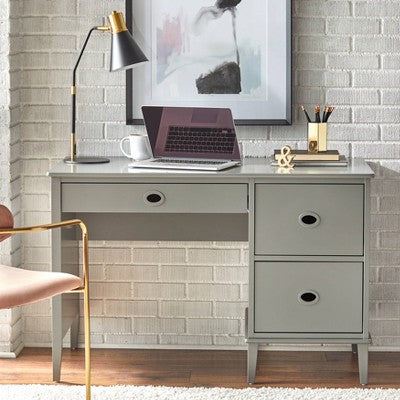  Jamie Student Writing Desk With 3 Drawers - Buylateral