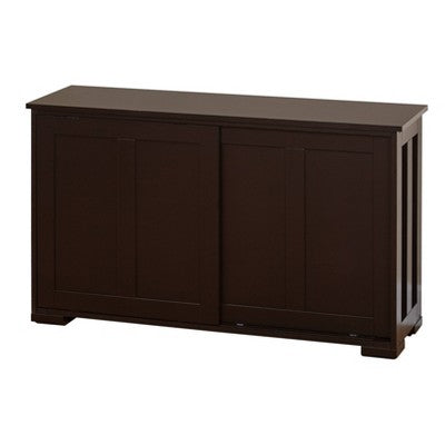  Pacific Stackable Cabinet With Sliding Doors - Buylateral