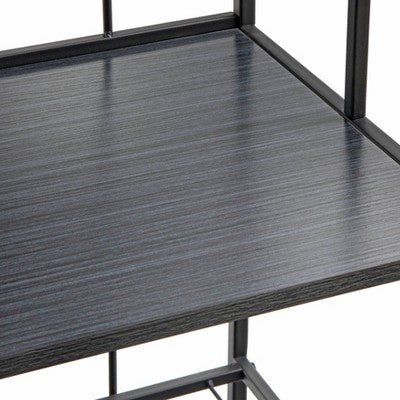  Liv Metal Baker's Rack Black/Gray - Buylateral