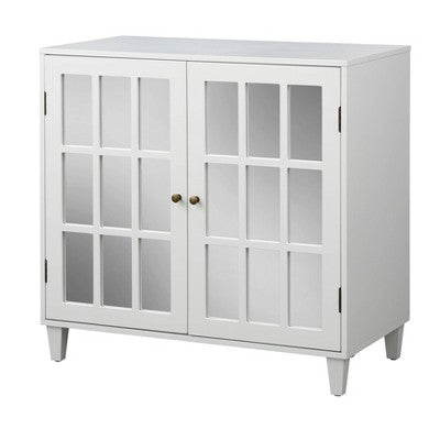  Alonzo Mirrored Door Buffet Cabinet - Buylateral