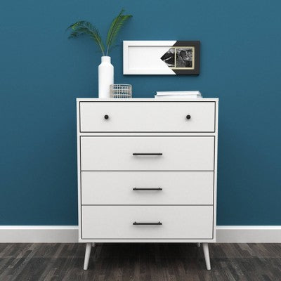  Maylis 4 Drawer Dresser Mellow White - Buylateral