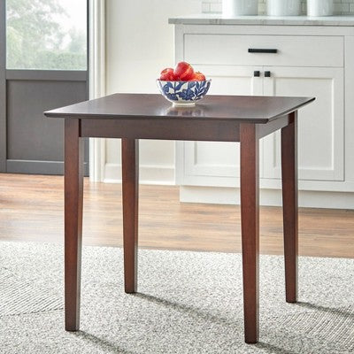  3pc Newark Parson Dining Set Espresso - Buylateral