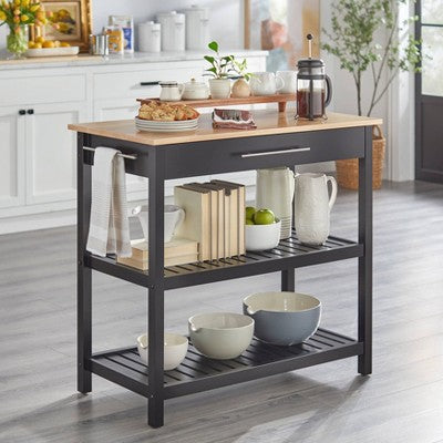  Rubin Kitchen 2-Tier Cart - Buylateral