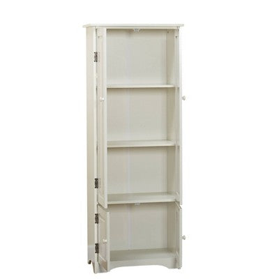  Extra Tall Antique Cabinet White - Buylateral