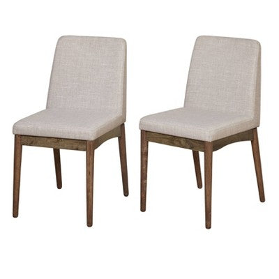  Element Mid-Century Modern Dining Set Walnut - Buylateral