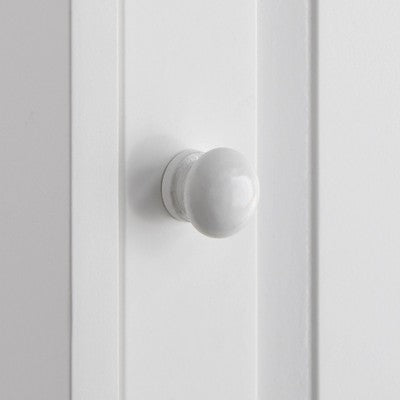  Brighton Kitchen Storage Pantry Cabinet White - Buylateral