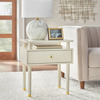  Margo End Table With Storage Drawer - Buylateral