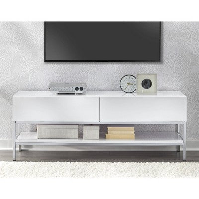  Lewis TV Stand For TVs Up To 60" White - Buylateral