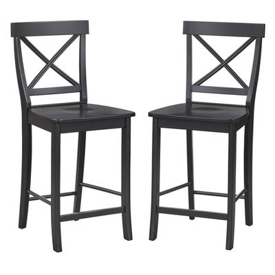  Set Of 2 24" Albury Counter Height Barstools - Buylateral