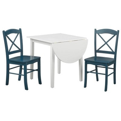  3pc Tiffany Extendable Dining Table Set - Buylateral