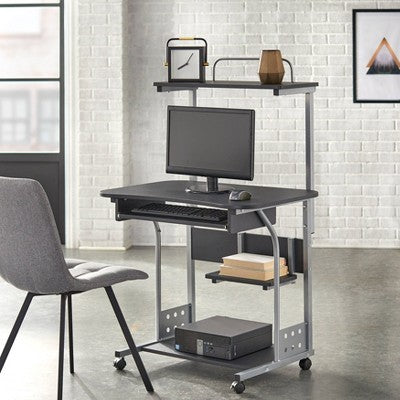  Mobile Computer Tower With Shelf - Buylateral