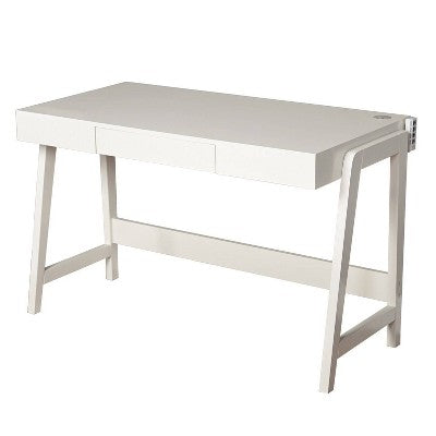  Parsons Writing Desk With Drawer And USB Port - Buylateral