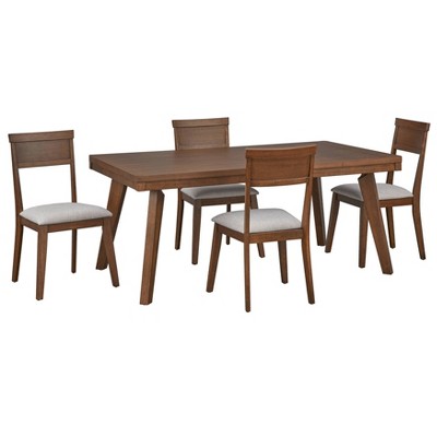  5pc Berea Rectangular Dining Set - Buylateral