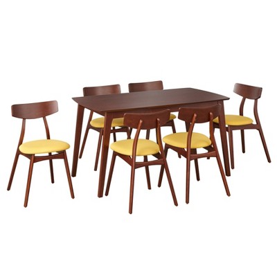 7pc Archer Rectangular Dining Set - Buylateral