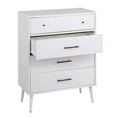  Maylis 4 Drawer Dresser Mellow White - Buylateral