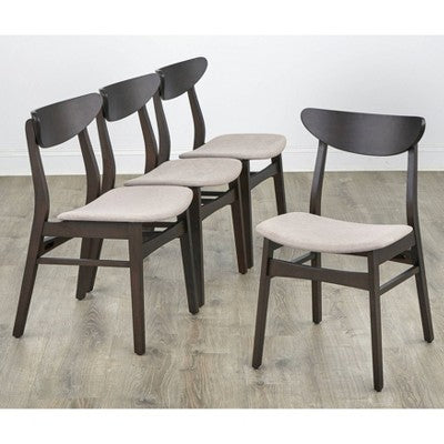  5pc Parlin Dining Set Walnut - Buylateral
