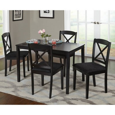  5pc Mason Rectangular Crossback Dining Set - Buylateral