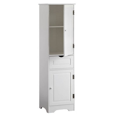  Brighton Kitchen Storage Pantry Cabinet White - Buylateral