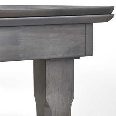  Riga Expandable Dining Set Gray - Buylateral