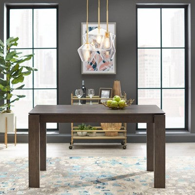  5pc Gogi Dining Table Gray - Buylateral