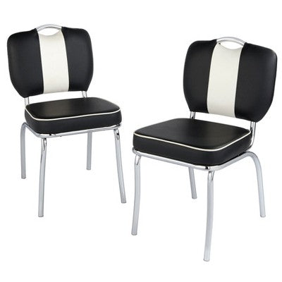  Set Of 2 Raleigh Retro Dining Chairs - Buylateral