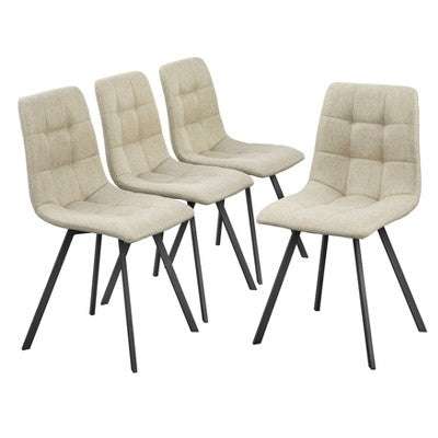  Set Of 4 Rho Dining Chairs - Buylateral
