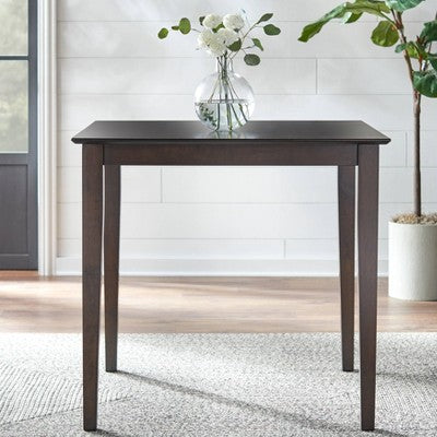  Counter Height Table Wood Espresso Brown - Buylateral
