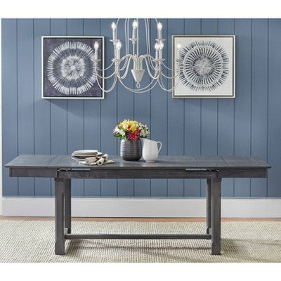  Riga Expandable Dining Set Gray - Buylateral